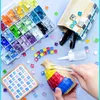 450pcs Quadratkristallglas farbenfrohe Mosaiksteine ​​DIY handgefertigtes kreatives Dekorationszubehör für Kinder Home Dekoration 231222