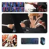 REST Anime Bleach Clamo di mouse grandi Ichigo Rukia Toushiro Kenpachi Mousepad Computer Laptop Gamer Pad PC Accessori per giochi per gioco PC