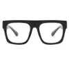 Sunglasses Large Square Myopia Reading Glasses Men Women Brand Designer Vintage Oversized Eyeglasses Frame Nearsighted 0 To -6 0251y