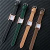 Fashionable square family lychee skin h watch women's exquisite cow leather