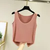 Women's Blouses Women Heated Vest Double-sided Thick Plush Soft Warm Sleeveless Tank Top For Winter Underwear Round Neck Elastic