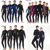 Passar kvinnor Mens Wetsuit Full 5mm Neoprene Surfing Scuba Diving Snorkling Simning 5mm Wet Suit Youth Adults Cold Water Swimsuit