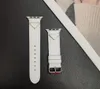 Designer Genuine Leather Watchband For Apple Watch Strap Bands Smart Watch Strap Pra iWatches Straps 38/40/41/42/44/45/49mm