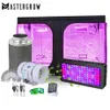 Greenhouse Growt Tent Kit Full Spectrum LED Growth Plant Light Grow Box نظام مائي 4 6 8 الكربون المنشط 2709