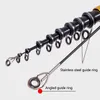 Tiens de pêche de bateau Nouveau 3,6 m 4,5 m 5,4 m 6,3 m Tail à pêche à rotation M Power Fibre de carbone Télescopique Rock Pissing Rod Carp Feeder Rod Stravning Rodl231223