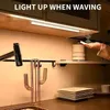 1pc 3.94 дюйм под светом шкафа, беспроводной датчик движения светодиодный свет, магнитный ночной свет для коридора кухонный шкаф
