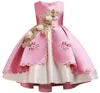 Dopklänningar Flower Girls Wedding Party Children Costume Kids Princess 3 6 10 Year9985340