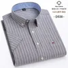 Camisas casuais de camisa social de manga curta de manga curta Oxford Oxford abotoado macio de roupas masculinas formais de tamanho grande