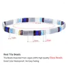 STRAND C.QUAN CHI kleurrijke tila stapelbare armbanden kralen armband bangle vriendschap stretch