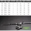 TIDES PAZA PORTABLE SPINNING SEA ROCK PISCH TELESCOPIC FRP ULTRALIGHT CARP POSE 1,5 M 1,8M 2,1M 2,4M 2,7M 3,0M TACK