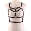 Ceintures Femmes Punk en cuir lingerie harnais de soutien-gorge sexy