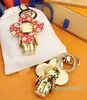 couple chaire chaîne Nouveau tournesol clés anneau pendentif pendentif mignon panda porte-clés accessoires de mode pour femmes hommes