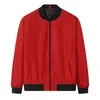 Mäns jackor Spring Solid Color Round Neck Zipper Casual Jacket Vind och regn Flanell Isolerade män Tjock fleece tröja