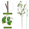 Flores decorativas Filial artificial com galhos de FOUX FAUX FICUS PARA VASE para o galher de vaso Twig Stick Stick Stick Garden Office Decor