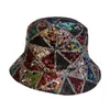 Cappello da sequestro di paillettes misti per paillettes femminile di moda per le partite per il viso per piccoli cappelli da ombra pieghevole di cappelli da bacino da esterno 231222 231222