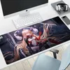 레스트 데스크 패드 노트북 마우스 매트 300x800mm 판타지 데스크의 타워 매트 게임 마우스 패드 PC 게이머 애니메이션 카퍼 고무 마우스 패드 용.