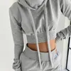 Yoga Outfits Women Tracksuit Running Set for Sportswear 2 Piece Casual Sport Suit