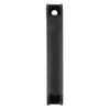 Armoire de porte 20X Pointe de traction rectangulaire en plastique noir 5,2 pouces 231222