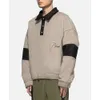 Rhude Hoodie Дизайнерская модная мужская кофта RHUDE Алфавитная вышивка Шерстяной воротник Пуловер Толстовка High Street Свободная рубашка-поло с длинным рукавом Мода