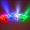 SXI 100pcs Lot LED LED 레이저 핑거 라이트 전체 작은 당기기 파티 바 클럽 2805에 대한 방수 조명 장식.