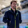 Aston Martin Windbreakers Uomo Giacche Uomo F1 Alonso Kimoa Giacca a vento Amf1 Lifestyle Giacca a vento per Mula One Tuta da gara Giacca bomber Jack antivento