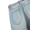 Men's Jeans Designer Jeans Mens Pants Linen Hip Hop Men Distressed Ripped Biker Slim Fit Motorcycle Denim for M-3xl B456ilkw