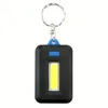 Keychain de lampe de poche à LED 1PC MINI, Portable Cob Torch Emergency Lampe de poche, outils de camping en plein air