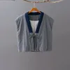 パーカージョンチュアレディース2023年冬の新しい綿とリネンヴィンテージベストチャイニーズスタイルの温かい布女性のカーディガンベルトベストコート
