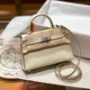 High grade hand print leather inch second for women portable cross body classic Birkies 70% Off Store wholesale