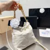 Designer -Einkaufsbeutel Mini Perle Buck Bag Chain Messenger Bag Mini Small Bag Berg Camellia Einkaufstasche Frauen