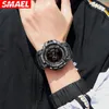 Zegarek Smael Duża tarcza wielofunkcyjni sportowe mężczyzn Watch Waterproof Outdoor Digital Luminous Military Army Mężczyzna renogios Masculino