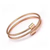 Uomini donne braccialetti braccialetti di braccialetti semplici mobili in oro rosa gold gold braccialetti sportivi gioielli sport3199