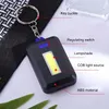 Keychain de lampe de poche à LED 1PC MINI, Portable Cob Torch Emergency Lampe de poche, outils de camping en plein air