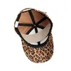 Caps de bola unissex leopardo impressão zebra impressão boné de beisebol Hip Hop Cap masculino feminino impressão de sol chapéu de sol ajustável Gorras J231223