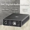 Mikser Ayino Mini DA550 2.0 MINI HIFI Optik Fiber Koaksiyel USB DAC Decoder 24bit/192kHz DAC Kulaklık Decoder Ses Amplifikatörleri