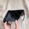 Fashion gland pendante portefeuille concepteur de femmes à glissière de fermeture à glissière de haute qualité porte-monnaie en cuir authentique support de carte de crédit avec boîte en gros