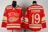 Winter Classics Detroit Red Wings RBK-Trikots 8 Abdelkader 9 Howe 13 Datsyuk 19 Steve Yzerman 71 Dylan Larkin Individuelles Hockey-Trikot