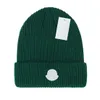 Designer Mütze Winterhut Herren Cap Trendy Warmhut Klassiker Herren Mode Stretch Woll Casquette Hüte für Männer U-4