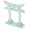 Décorations de jardin maison japonais torii modèle décor miniatures portes ménage de petites figurines accessoires