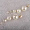 Stud Ohrringe exquisit simulierte Perle Mode Langes Statement für Frauenhochzeiten Frauen Schmuck