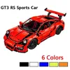 Blocks 2023 NEW Technical Super Racing Sport Car GT3 RS Model MOC Building Blocks Parts fit for 42056 Bricks Speed Champion Toys GiftsL231223