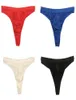 100 zijde gebreide ondergoed ondergoed Mens Thong Paradise Silk Solid Brief US -maat S M L XL XXL1194325