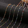 Bracelets 8m Stainless Steel Handmade Mixed Color Cable Chain Link in Bulk Jewelry Diy for Necklace Bracelet Anklet Accessories