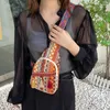 Bolsas de cintura con viento étnico bolso de borla 2024 moda niña simple hombro retro para mujeres niñas