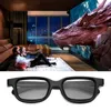 Sunglasses Frames 2Pcs Polarized Passive 3D Glasses For TV Real Cinemas Cinema Polarised Myopia Clips Men Oculos Inteligente