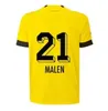 23 24 Soccer Jerseys Reus Dortmunds 2023 2024 Borussia Soccer Haller Football Shirt Bellingham Neongelb Hummels Brandt Men Kids Special HAZARD 8889