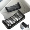 Organisateur de voiture Nouveau siège côté dos rangement filet net filet en mesh stick-on pour le portefeuille téléphone à livraison rapide automobiles automobiles dhcje