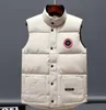 Canadese Inverno Vestido Gilet Uomo Giù Gilet Bodywarmer Moda Giacche Gilet da donna Designer Cappotto Maschile Doudoune Luxe Goose Veste Homme Manteau