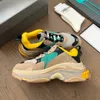 Triple S Series Men Women Designer Casual Scarpe Sneakers Clear Sole Black Bianco Rosso Blue REDE ROYAL GREEN GREEN MENS ALLE