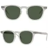 Markendesigner Männer Frauen Sonnenbrille Square Frame Vintage Eyewear Shades Unisex Green Green Objektive Brillen Brillen Rahmen Retro Sun260m